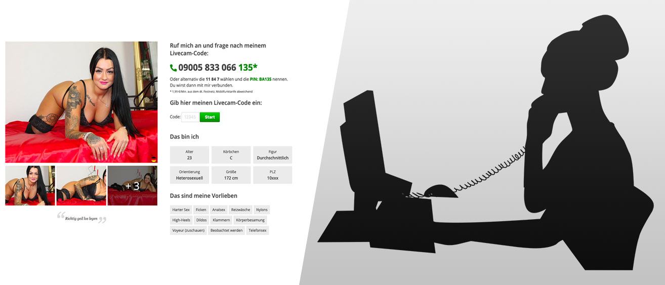 Telefonsex privat mit gratis Cam vs. Professionelle Telefonistinnen